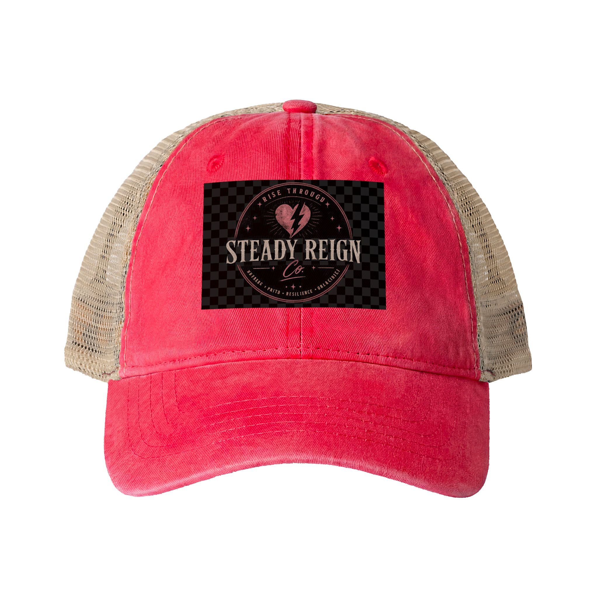 Women's Washed Mesh-Back Cap