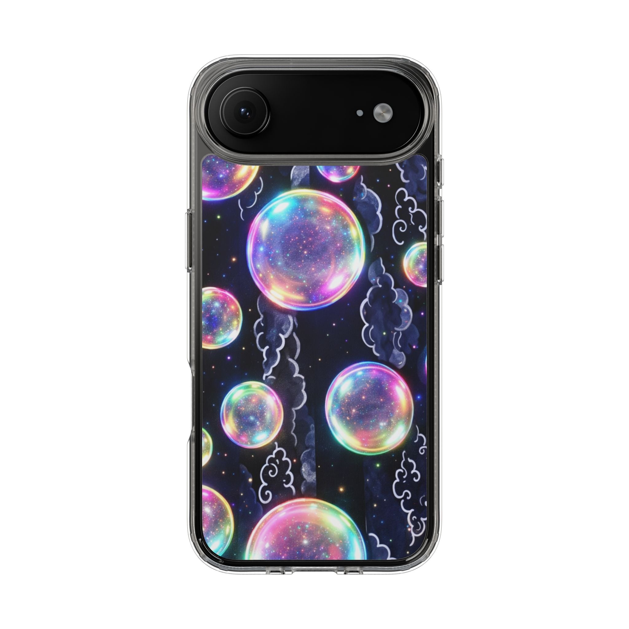 Original Iridescent Bubble Phone Case | Digital Art Aesthetic iPhone Cover