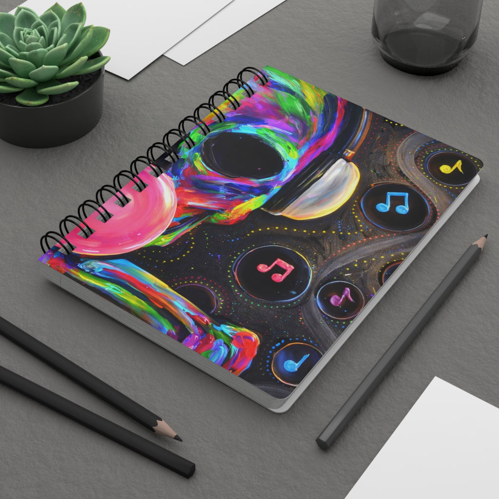 Frequency-A creative mind journal (Spiral-Bound Notebook)