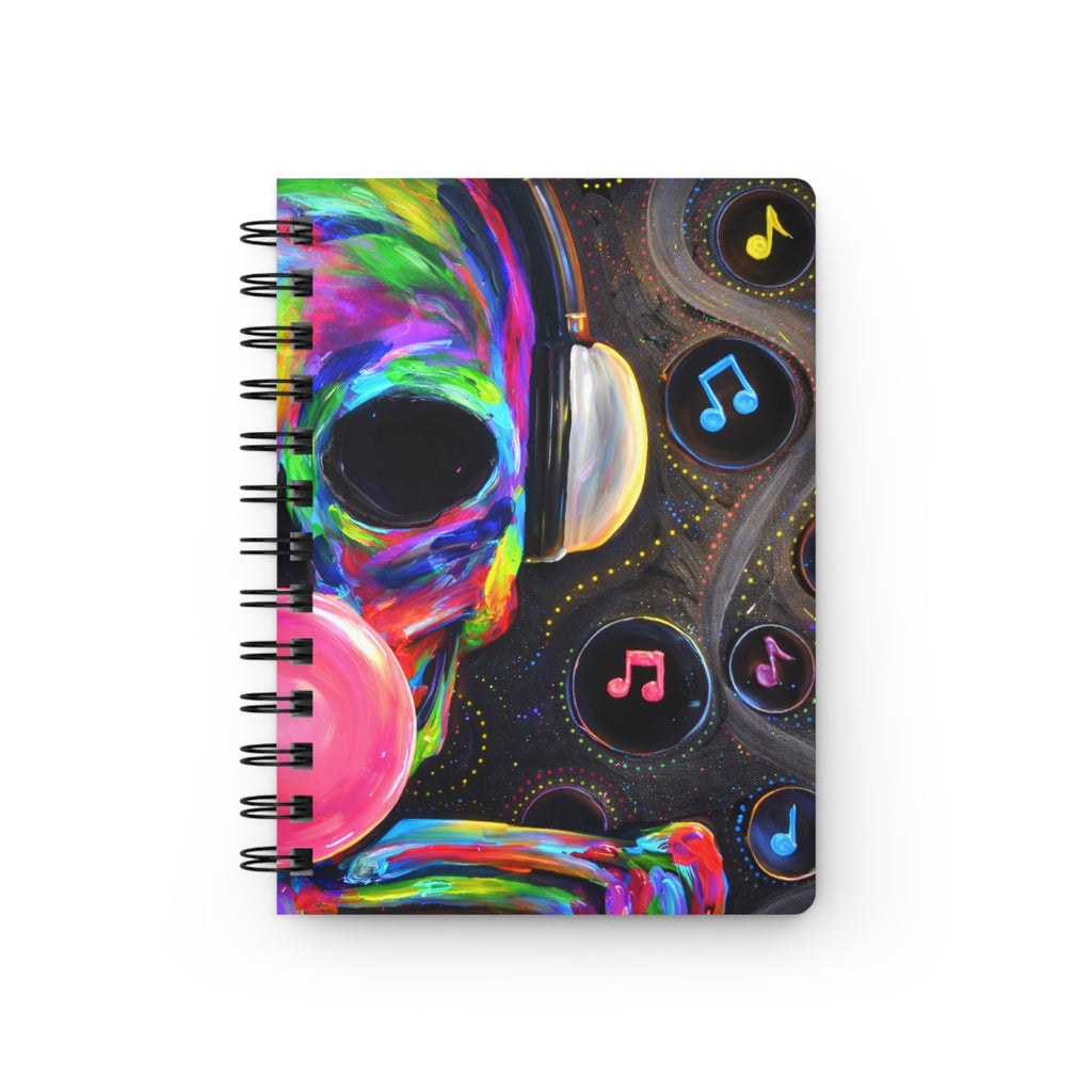 Frequency-A creative mind journal (Spiral-Bound Notebook)