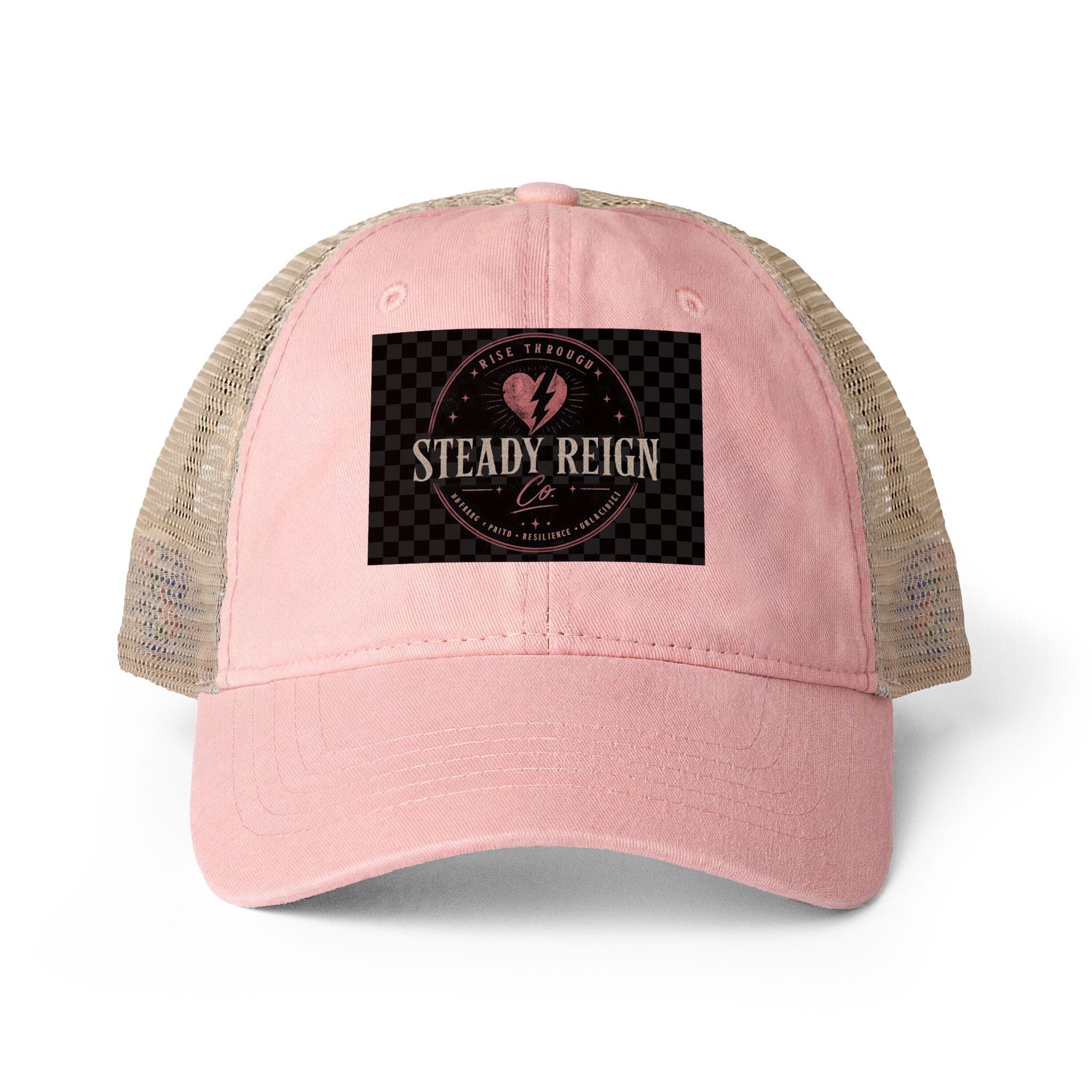 Women's Washed Mesh-Back Cap