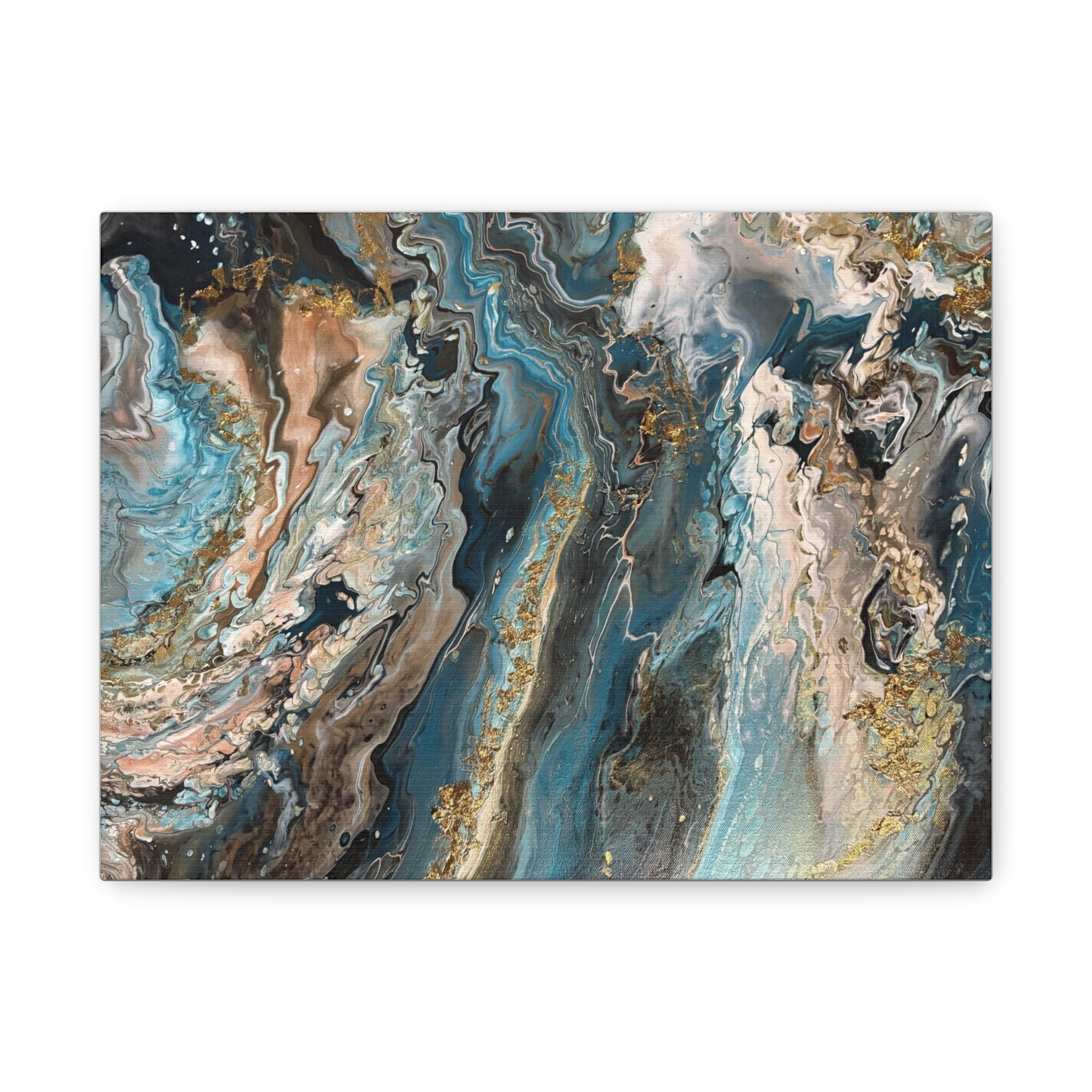 Where Chaos Turns to Gold painting