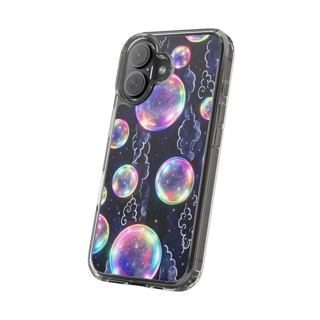 Original Iridescent Bubble Phone Case | Digital Art Aesthetic iPhone Cover