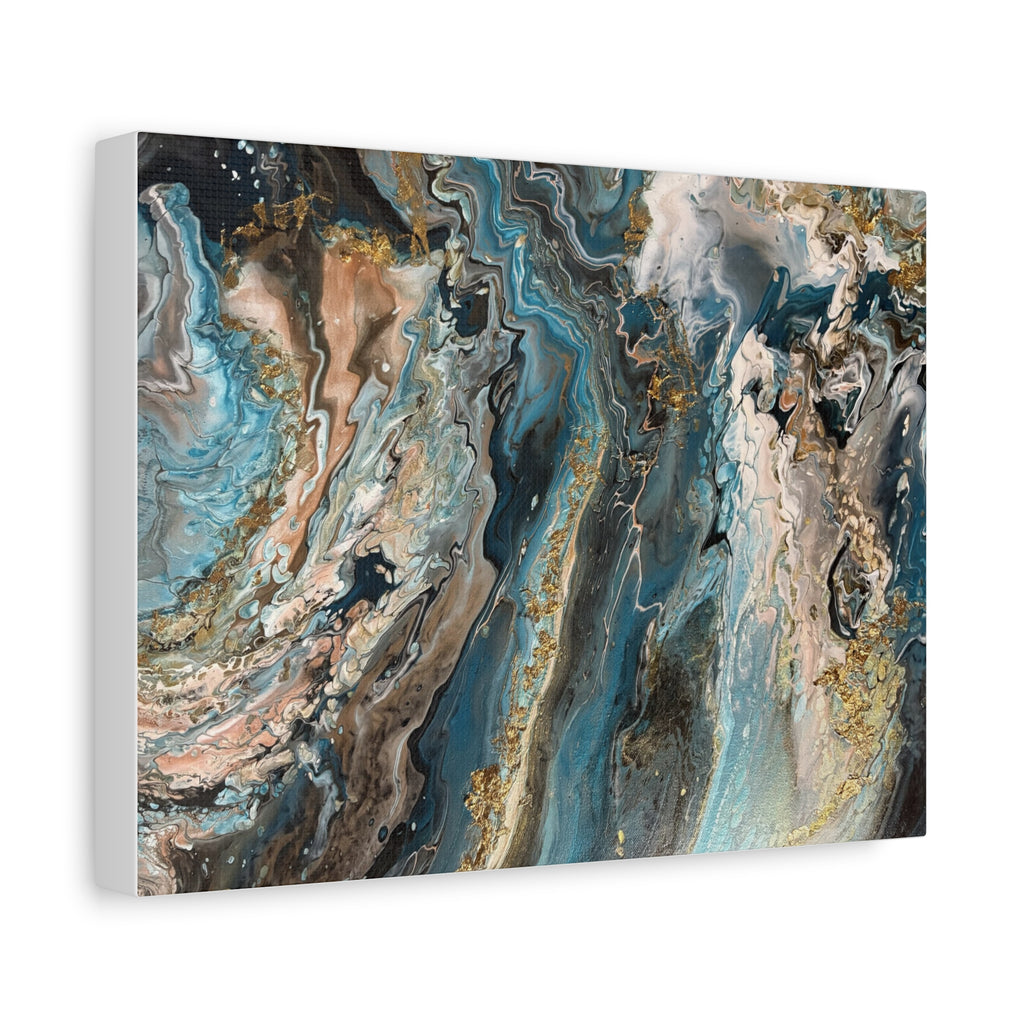 Where Chaos Turns to Gold painting