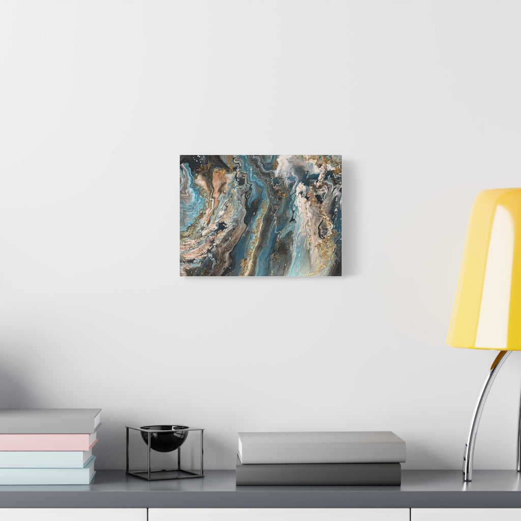 Where Chaos Turns to Gold painting