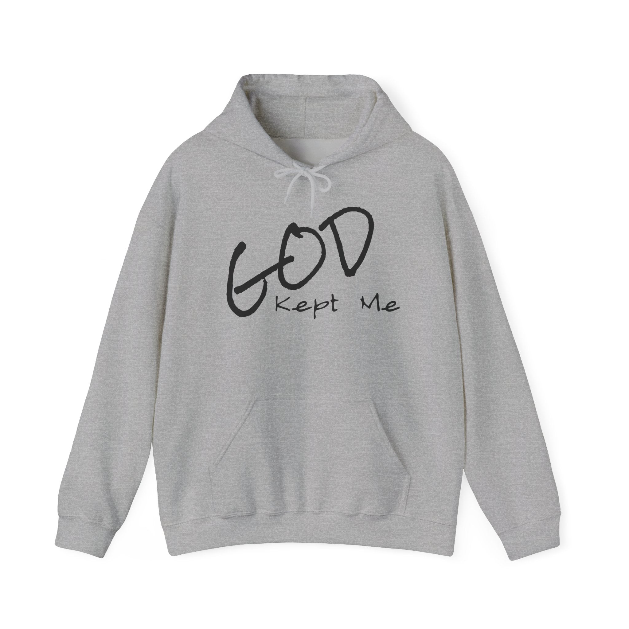 God Kept Me™- Graphic Hooded Sweatshirt