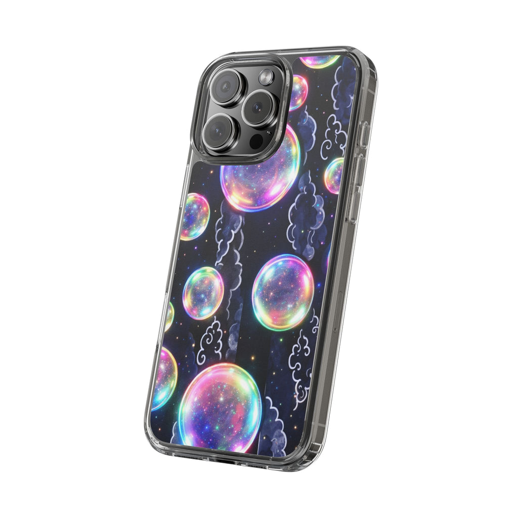 Original Iridescent Bubble Phone Case | Digital Art Aesthetic iPhone Cover