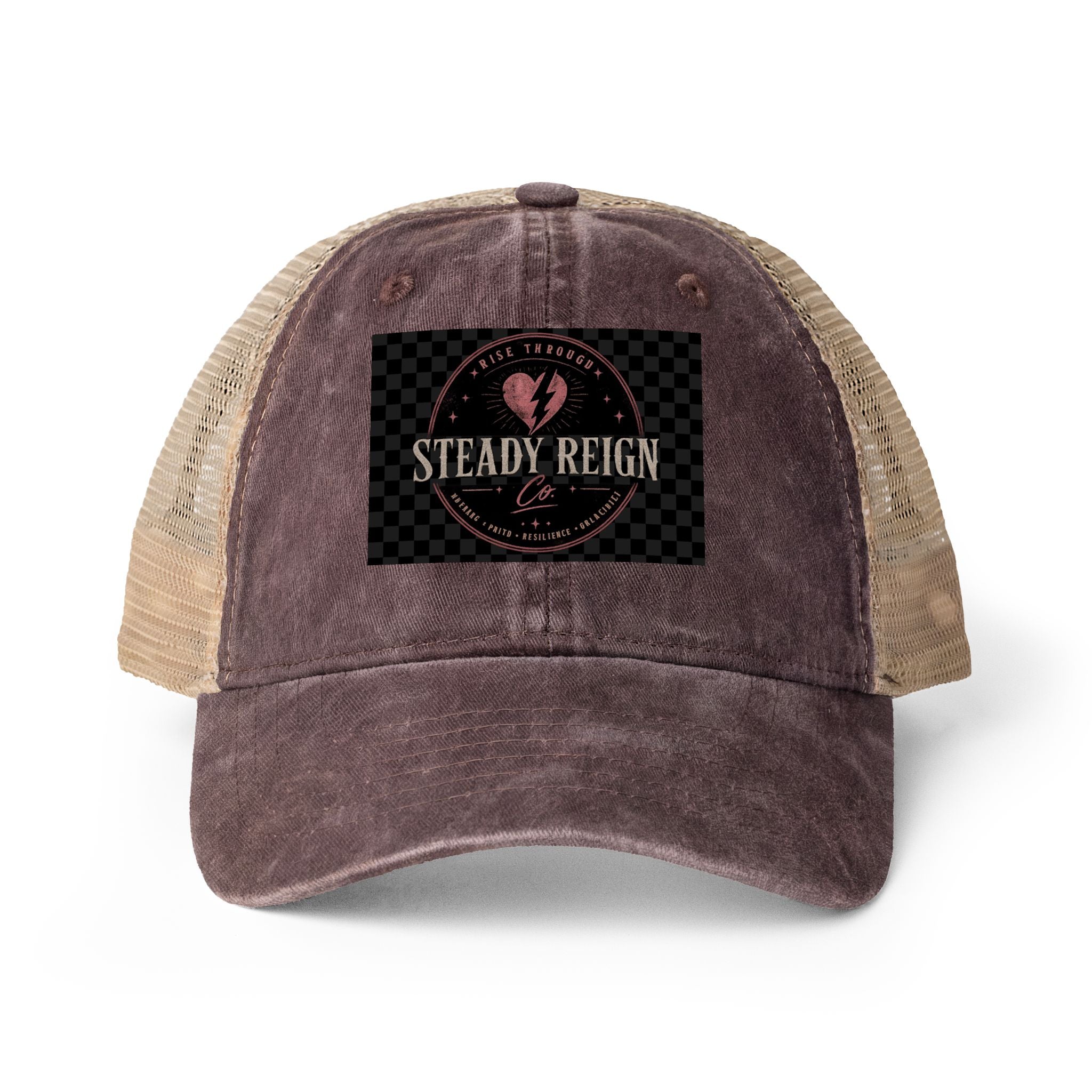 Women's Washed Mesh-Back Cap