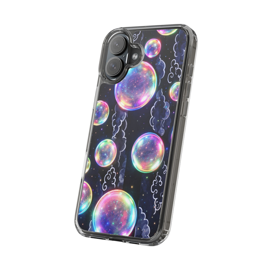 Original Iridescent Bubble Phone Case | Digital Art Aesthetic iPhone Cover
