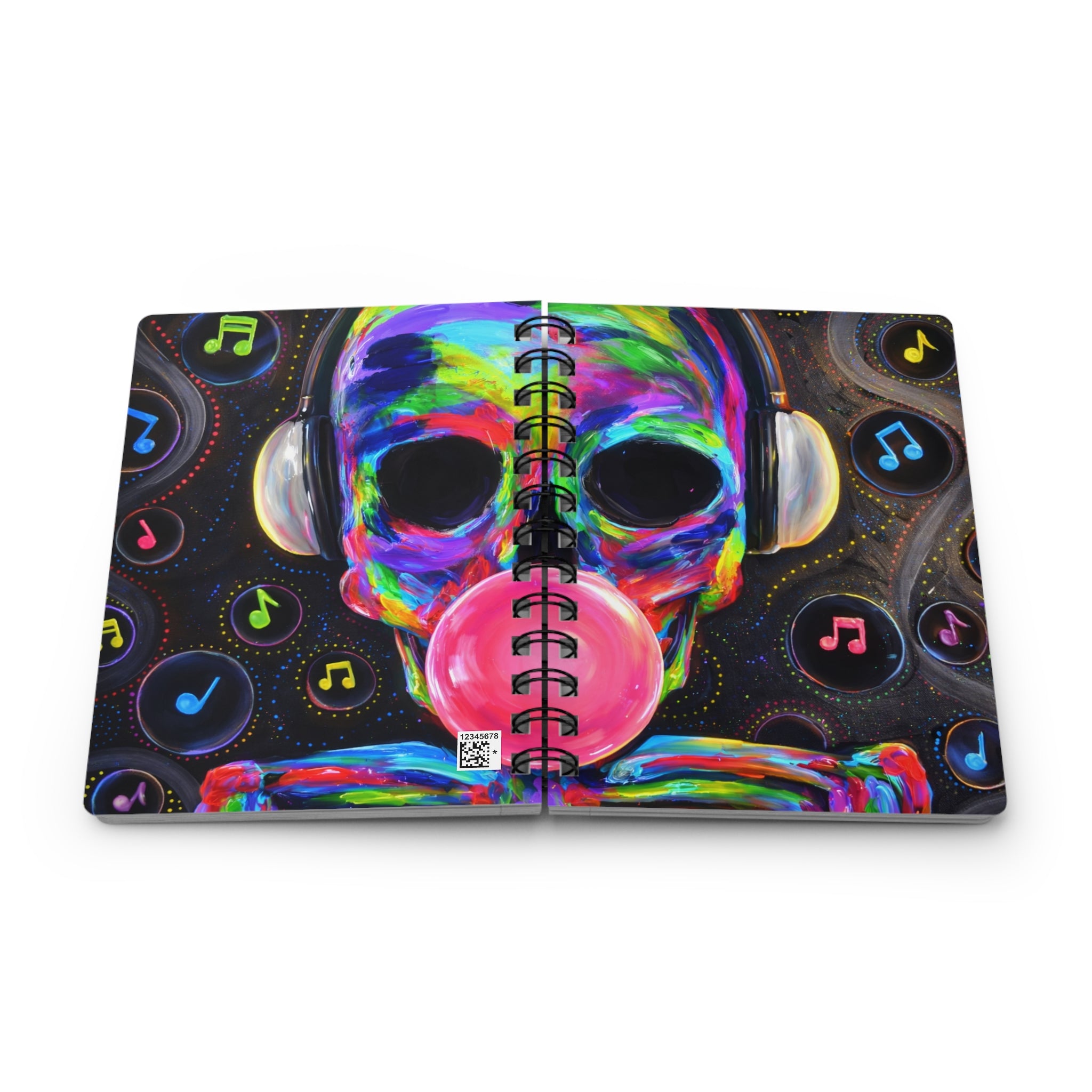 Frequency-A creative mind journal (Spiral-Bound Notebook)